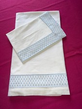 Ancien drap + taie de bébé /
