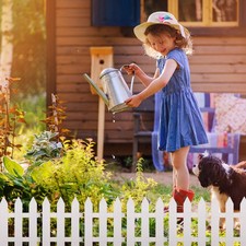  2 Pcs Bordure Plastique Jardin Grillage Pour Aménagement Paysager