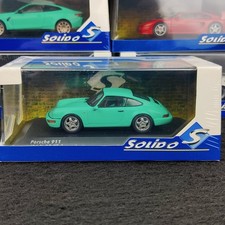 SOLIDO PORSCHE 911 964 RS CLUBSPORT MINT GREEN  1:43 NEUF BOITE S4312903