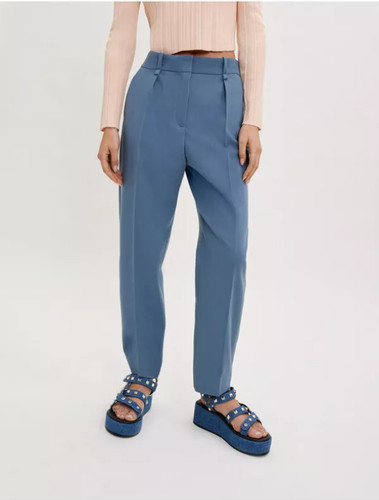 Maje women blue wool blend - women's,