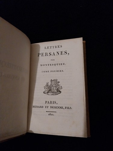 Lettres persanes montesquieu - lettres, persanes,