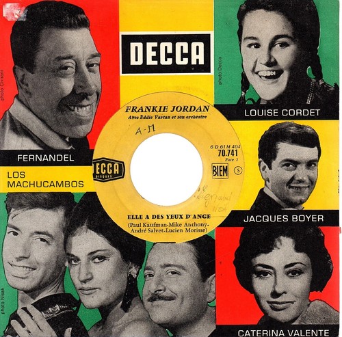 Frankie jordan single decca - ,