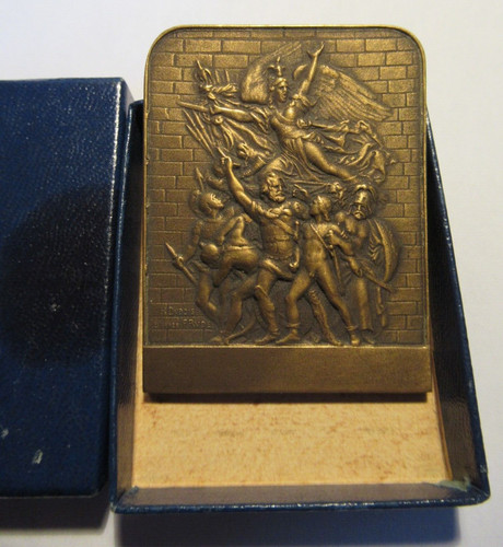 Medaille francaise bronze - medaille,
