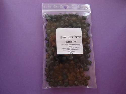 Baies genievres graines 25 - genievres,