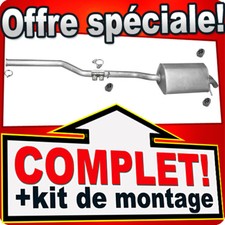 Ligne pot d'échappement pour