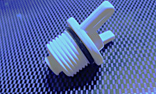 BOUCHON UNIVERSEL POUR REMPLISSAGE CORPS DE MOTOPOMPE OU RESERVOIR DE CARBURANT