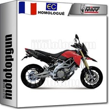 silencieux approuve suono noir mivv pour aprilia dorsoduro 750 2014 14 2015 15