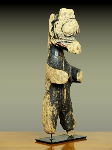 Statuette tête buffle - tête,