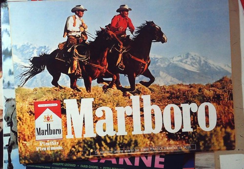 Marlboro publicité cowboys