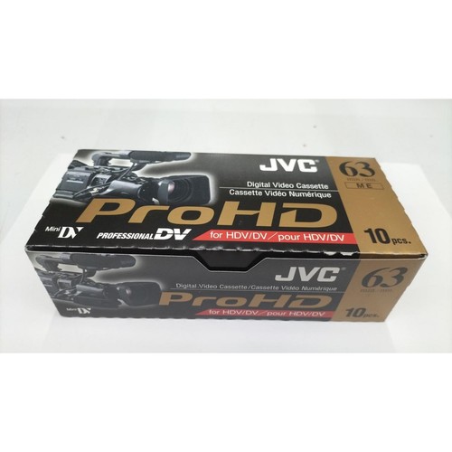 Jvc dv63prohd hdv minidv - hdv,