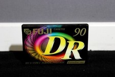 +Cassette Audio Fuji DR 90 Neuve Blister Type I 90min K7 Vintage Audiophile