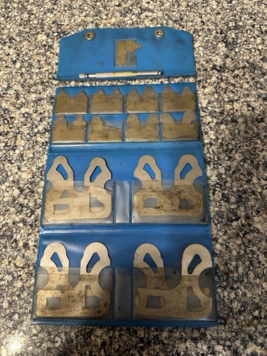 Metalworking radius gage set - radius,