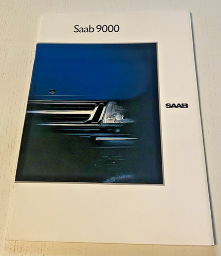 Brochure vente saab 9000 - vente,
