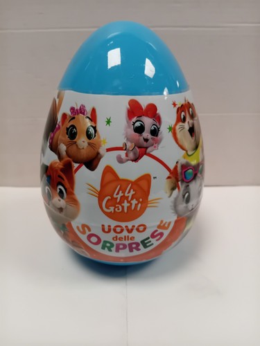 Oeuf surprise bleu chats - 44, h