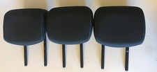 3 appuie-tête banquette siege arriere tissu noir tisse Renault Megane 3 III