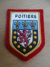 POITIERS Patch écusson brodé