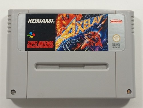 Axelay super nintendo - axelay,
