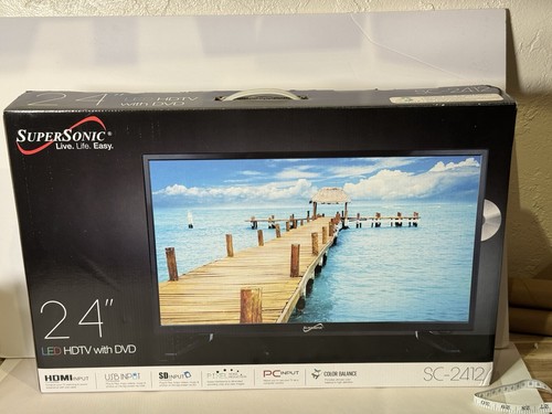 Supersonic 2412 lcd dvd - supersonic,