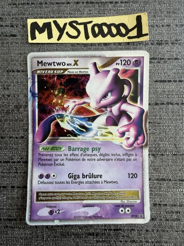 Carte pokémon mewtwo niv - mewtwo, x