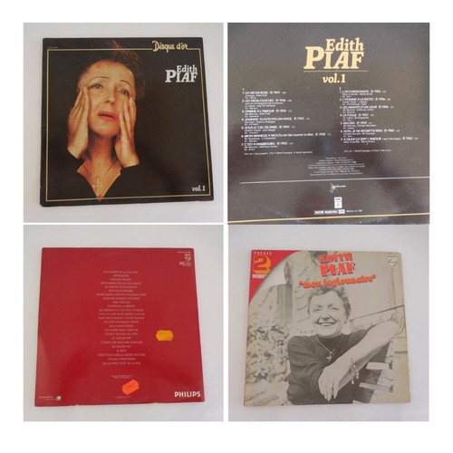 Edith piaf disque - disque, d’or