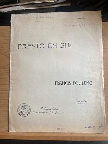 Francis poulenc presto sib - en,