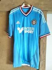 Maillot Football OM Stock Pro Marseille Vintage Rétro Technfit Collection S/M