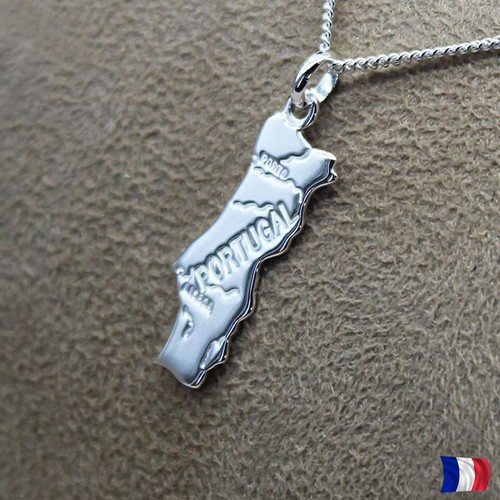 Pendentif carte portugal - carte,