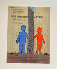 Affiche de cinéma vintage - Des enfants gatés - 40 x 53,5 cm - Très Bon état