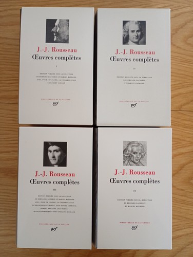 Jean jacques rousseau pléiade - jean,