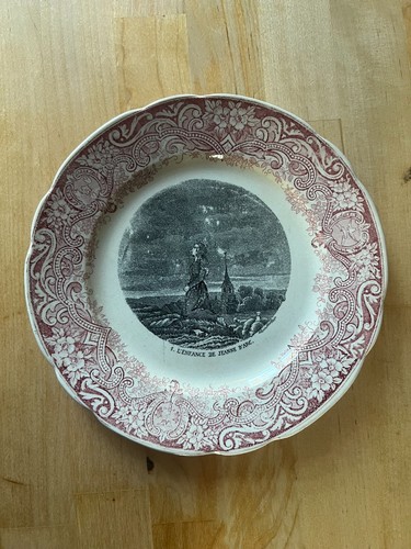 Lot assiettes parlantes - 3,
