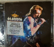 Johnny Hallyday double cd live at the Aladdin théâtre 2003 comme neuf