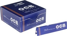 Ocb Blue  1600 Feuilles A Rouler Long Slim 50 Lot