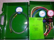 Mallette REFCO MANIFOLD BY PASS M2 3CX , Mano Bain D'huile, outil professionnel.