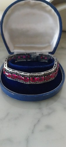 Ancien superbe bracelet rubis - ancien,