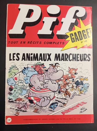 Pif 146 vaillant 1971 - pif,