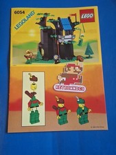 lego Legoland Pirates Vintage Set 6054 Notice