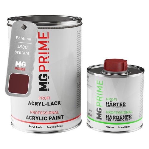 Pantone 490c brown - brown, brillant