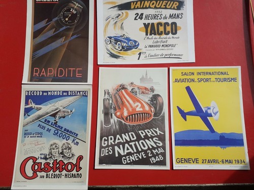 Lot affiche castrol - castrol, 24