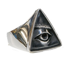 Illuminati Bague Tout Seeing