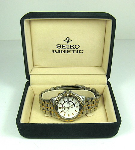 Seiko kinetic montre bracelet - seiko, montre-bracelet