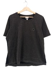 SPORTALM Blouse brillante Dames Blouse T EU 46 argenté style décontracté