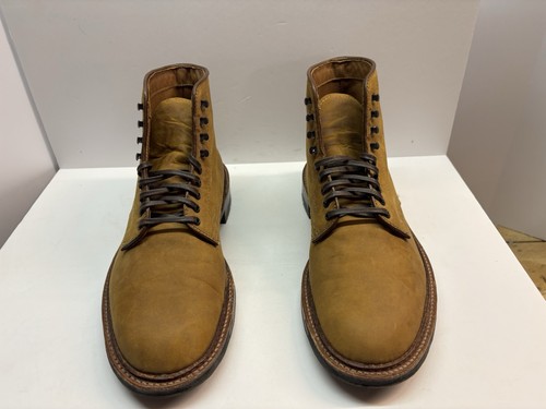 Alden plain toe boot smooth - plain,