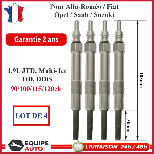 Bougie préchauffage pour - 4,
