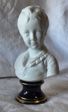 Buste porcelaine biscuit