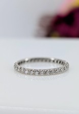 Bague tour américain ornée