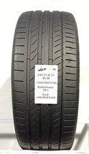 PNEUS USAGÉS PIÈCES 1 CONTINENTAL CONTISPORT CONTACT 5 245/35 R21 96W ESTIVE