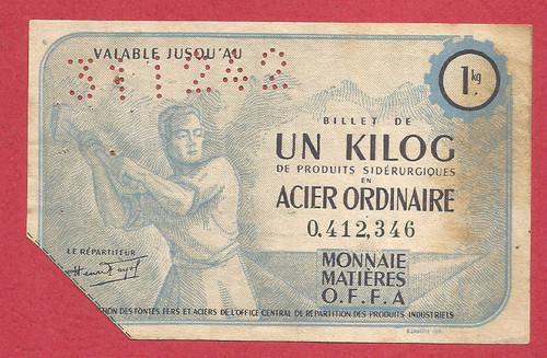 France billet matiere - billet,