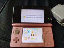 Console Nintendo 3DS Métallique Rose avece chargeur