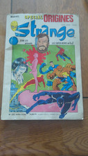 vintage bd STRANGE SPECIAL ORIGINES n° 232 hors série an 1989