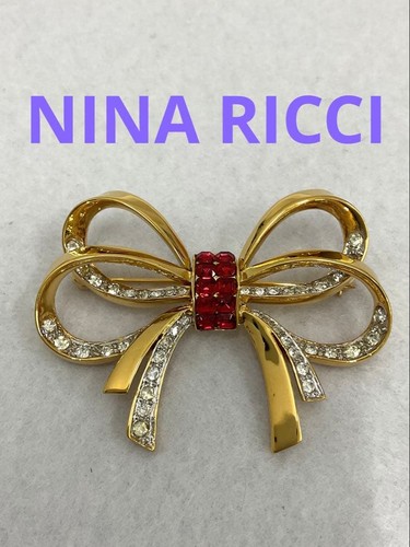 Broche ruban vintage - , nina